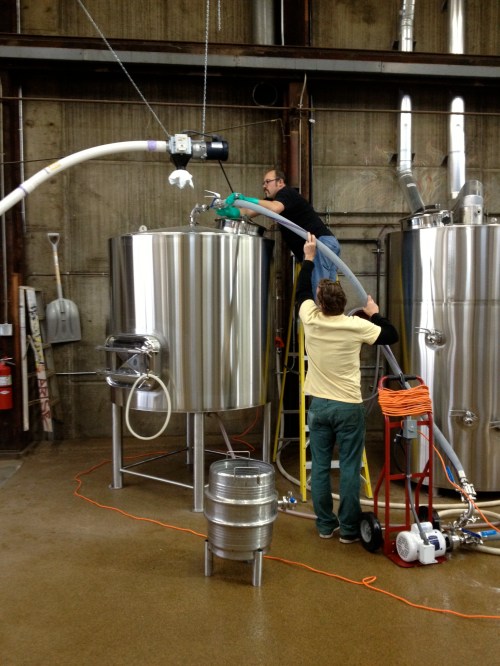 Moving the wort