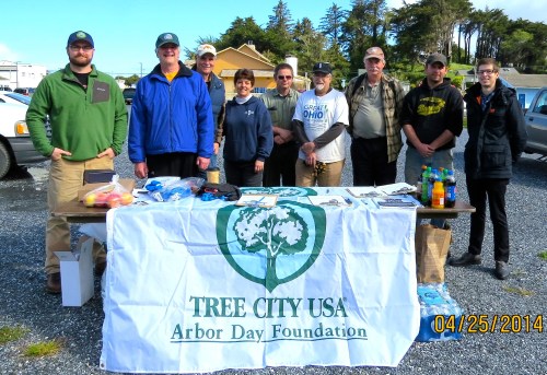 April 25 is declared Arbor Day in Bandon, Oregon