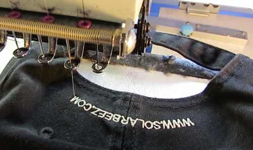 I've got to get my web site on it, of course.