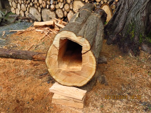 Using my new orbital saw, I cut a rabbet for the bars to sit on.