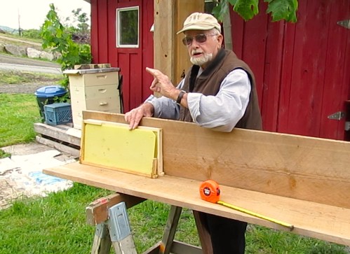 Hal explains the construction of it.