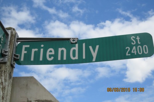 Friendly Street, Eugene, Oregon.