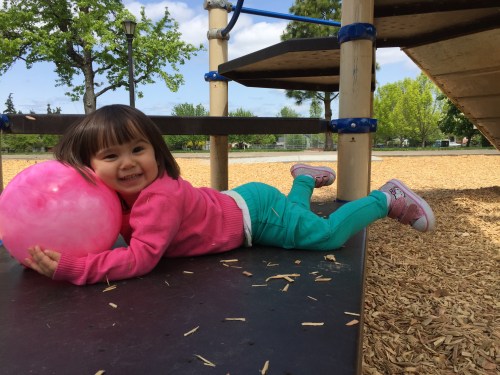 Playing at the park...You just might see the resemblance on 